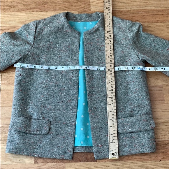 VTG 60s wool tweed 2pc suit Custom - Picture 7 of 8